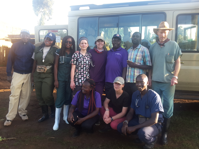 Final year student field experience in Meru