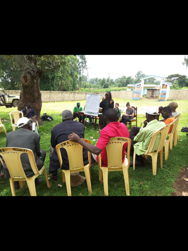 Final year student field experience in Meru