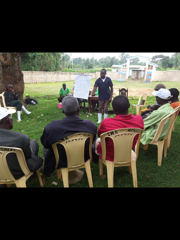 Final year student field experience in Meru