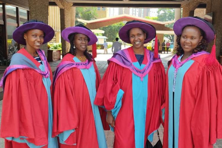 The Faculty of Veterinary Medicine is proud of its four graduands who will be awarded the degree of Doctor of Philosophy (PhD) of the University of Nairobi at the 64th graduation ceremony on Friday December 11, 2020. 