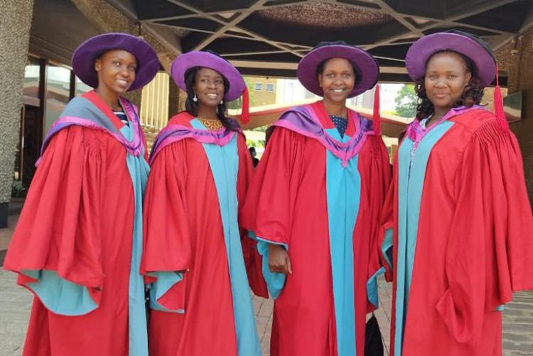 The Faculty of Veterinary Medicine is proud of its four graduands who will be awarded the degree of Doctor of Philosophy (PhD) of the University of Nairobi at the 64th graduation ceremony on Friday December 11, 2020. 