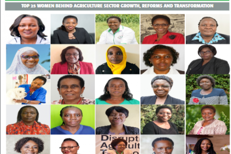 The  Ministry of  Agriculture, Livestock, Fisheries and Cooperatives, recognised 25 women for their contribution in the growth, reforms and transformation of agriculture